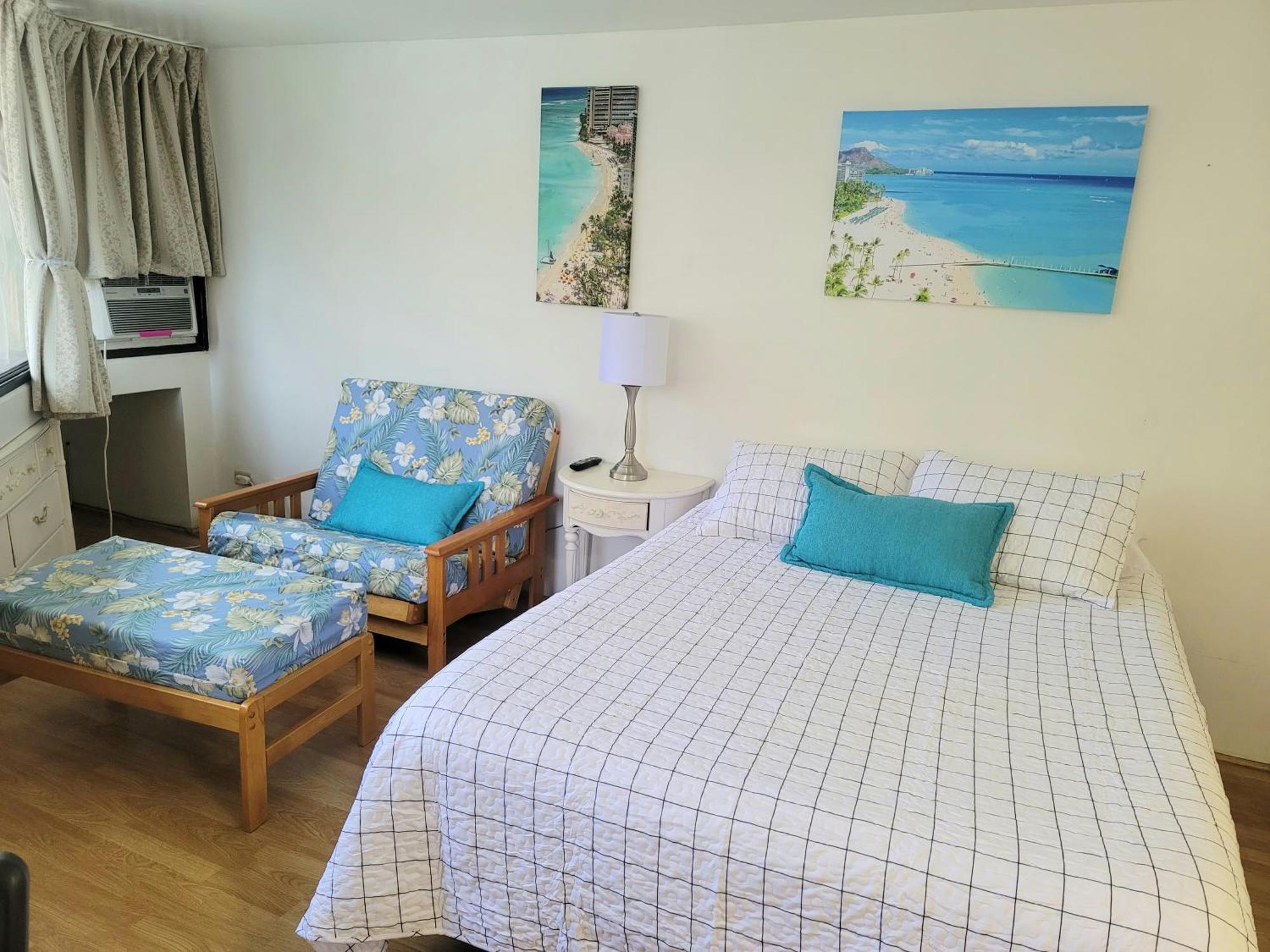 Waikiki Studio Steps To Beach-Mall Free Parking-Wifi Honolulu Ruang foto