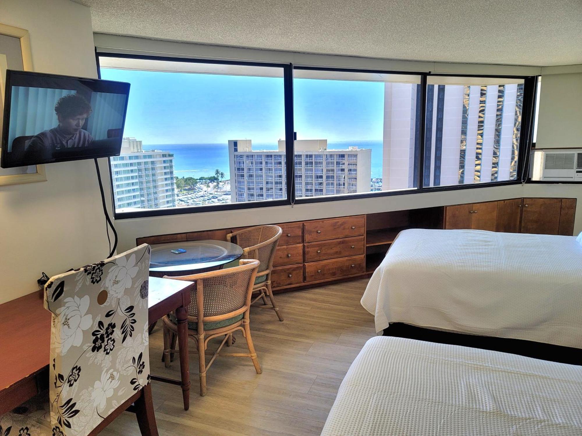 Waikiki Studio Steps To Beach-Mall Free Parking-Wifi Honolulu Ruang foto